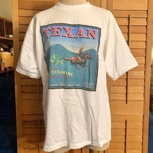 Vintage 90s Texas Tee USA Large